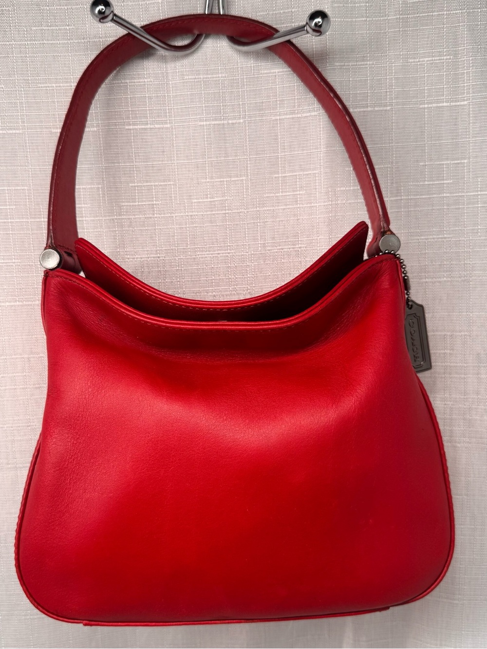Coach Vintage Red Whitney Mini Hobo Bag 9181- EUC!